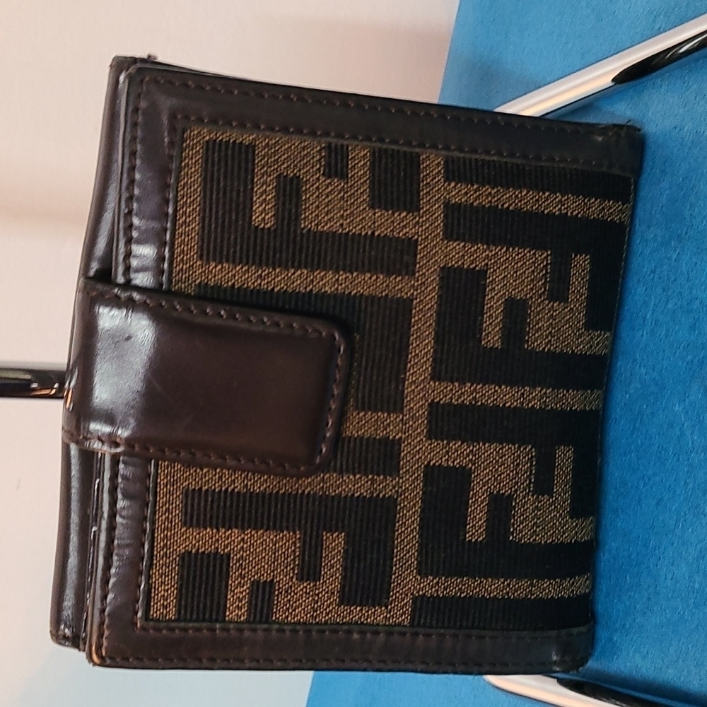 Fendi Zucca Canvas BiFold Wallet
